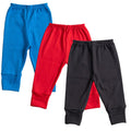 KIT 3 Peças Calça/Mijão RN/P/M/G Culote Suedine Pé Reversível 100% Algodão