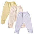 KIT 3 Peças Calça/Mijão RN/P/M/G Culote Suedine Pé Reversível 100% Algodão