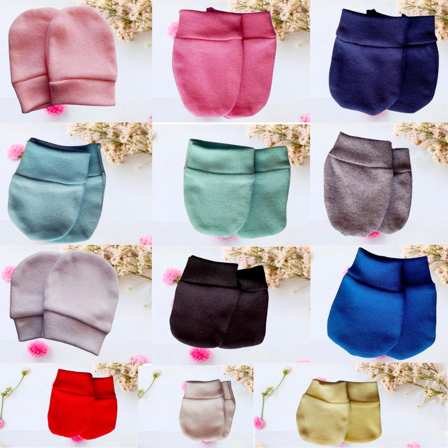 KIT 6 Pares Luvinhas para Bebê Suedine 100% Algodão
