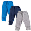 KIT 3 Peças Calça/Mijão RN/P/M/G Culote Suedine Pé Reversível 100% Algodão