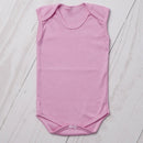 Body Bebê Regata RN/P/M/G Anos Suedine 100% Algodão