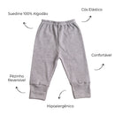Calça / Mijão Bebê / Culote RN/P/M/G Suedine 100% Algodão