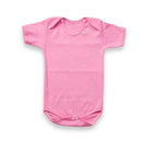 Body Bebê Manga Curta RN/P/M/G Suedine 100% Algodão
