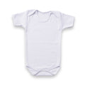 Body Bebê Manga Curta RN/P/M/G Suedine 100% Algodão