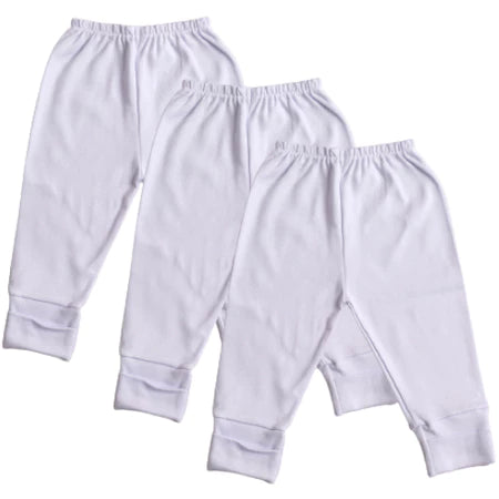 KIT 3 Peças Calça/Mijão RN/P/M/G Culote Suedine Pé Reversível 100% Algodão