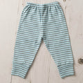Calça / Mijão Bebê / Culote RN/P/M/G Suedine Listrado 100% Algodão