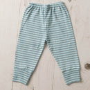 Calça / Mijão Bebê / Culote RN/P/M/G Suedine Listrado 100% Algodão