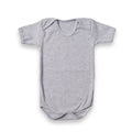 Body Bebê Manga Curta RN/P/M/G Suedine 100% Algodão