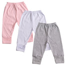 KIT 3 Peças Calça/Mijão RN/P/M/G Culote Suedine Pé Reversível 100% Algodão