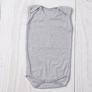 Body Bebê Regata RN/P/M/G Anos Suedine 100% Algodão